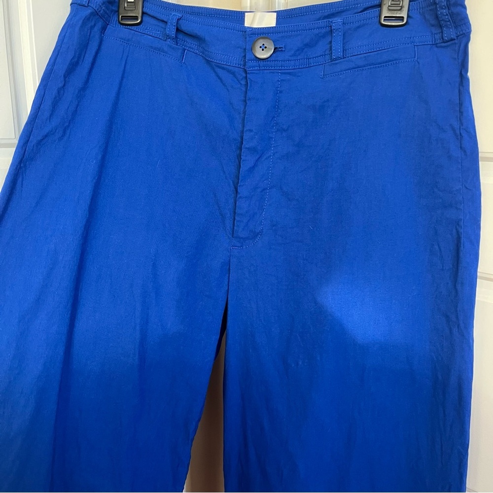 Maeve Wide Leg Pants in Cobalt Blue - Picture 4 of 8